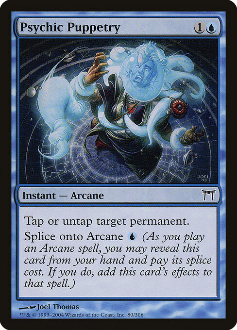 Psychic Puppetry - Champions of Kamigawa Magic card