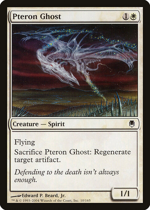 Pteron Ghost - Darksteel Magic card