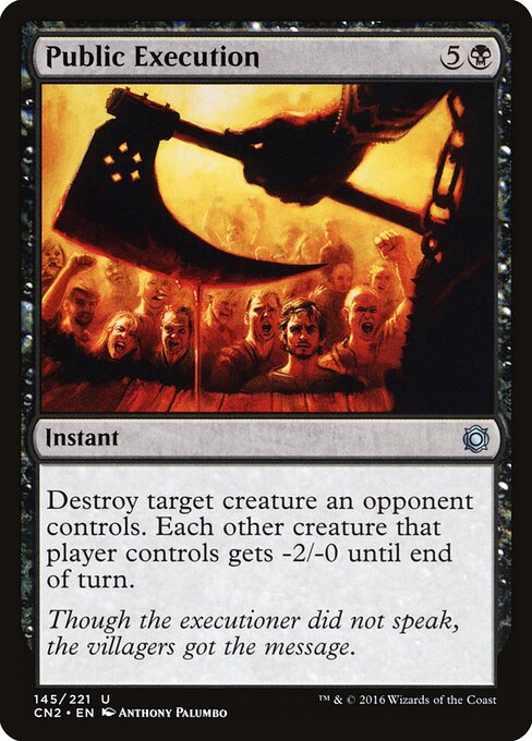 Public Execution - Conspiracy: Take the Crown Magic card