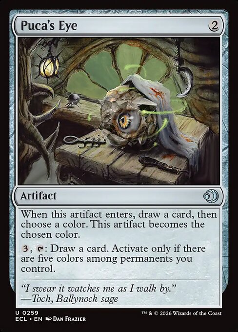 Puca's Eye - Lorwyn Eclipsed Magic card