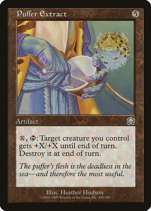 Puffer Extract - Mercadian Masques Magic card