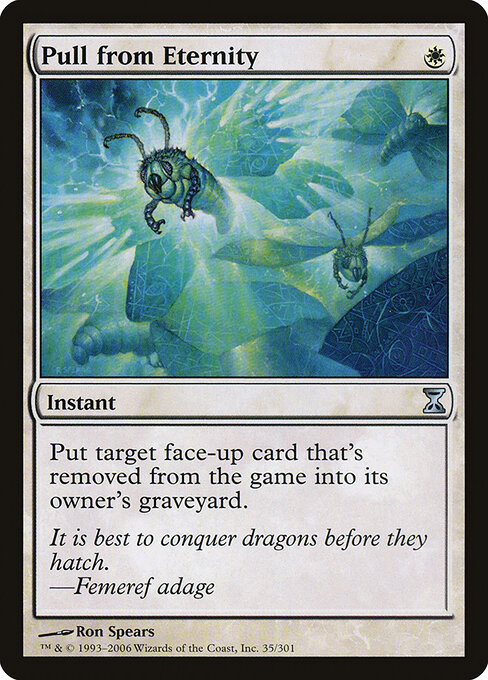 Pull from Eternity - Time Spiral Magic card
