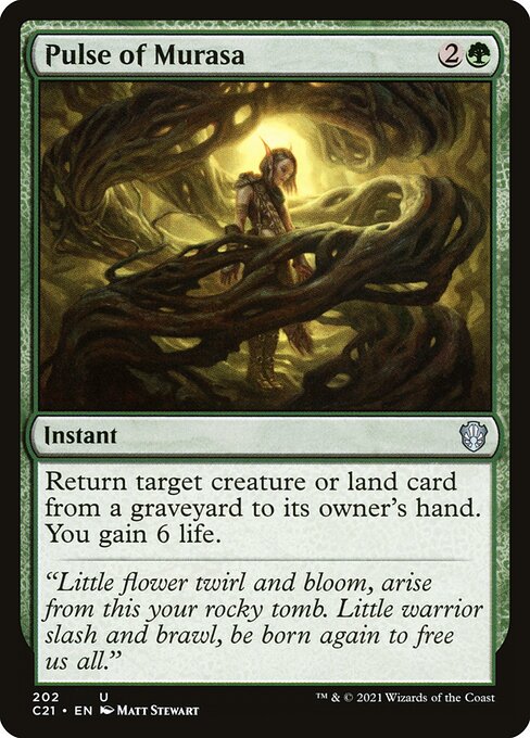 Pulse of Murasa - Commander 2021 (#202) - Illustrated by Matt Stewart - Magic: The Gathering Card