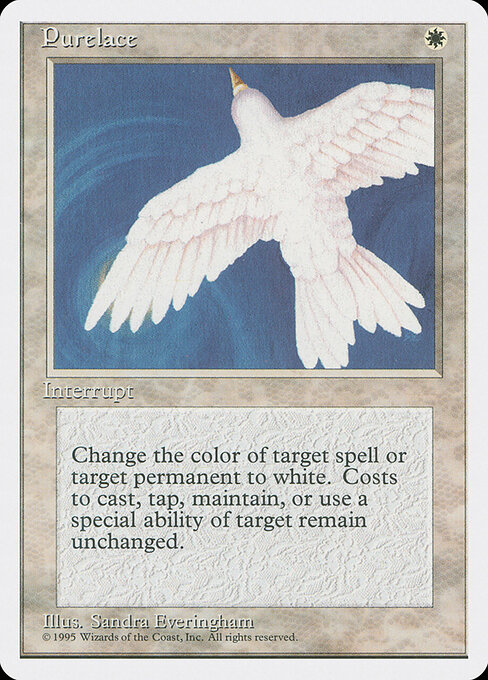 Purelace - Fourth Edition Magic card