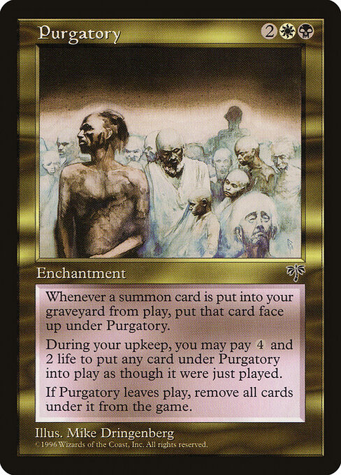 Purgatory - Mirage Magic card