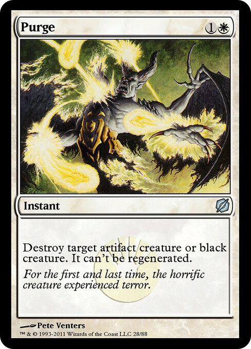 Purge - Duel Decks: Mirrodin Pure vs. New Phyrexia Magic card