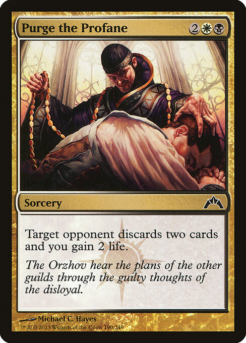 Purge the Profane - Gatecrash Magic card