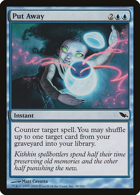 Put Away - Shadowmoor Magic card