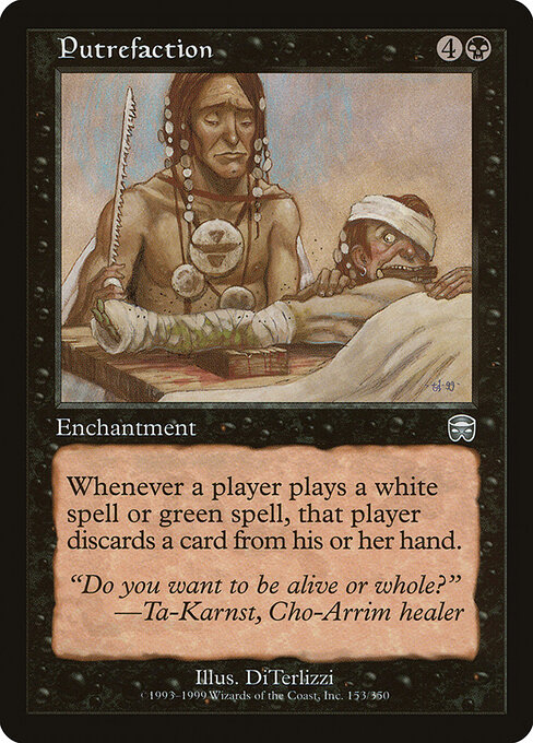 Putrefaction - Mercadian Masques Magic card