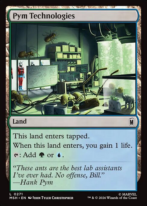 Pym Technologies - Marvel Super Heroes Magic card