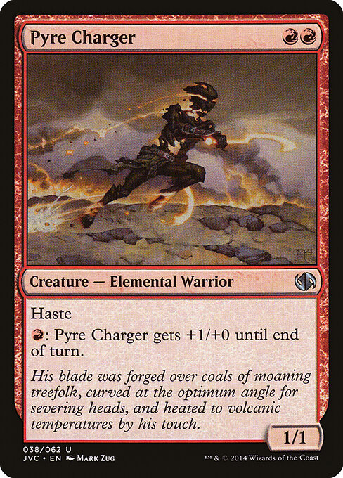 Pyre Charger - Duel Decks Anthology: Jace vs. Chandra Magic card