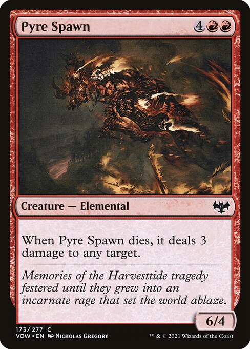 Pyre Spawn - Innistrad: Crimson Vow Magic card