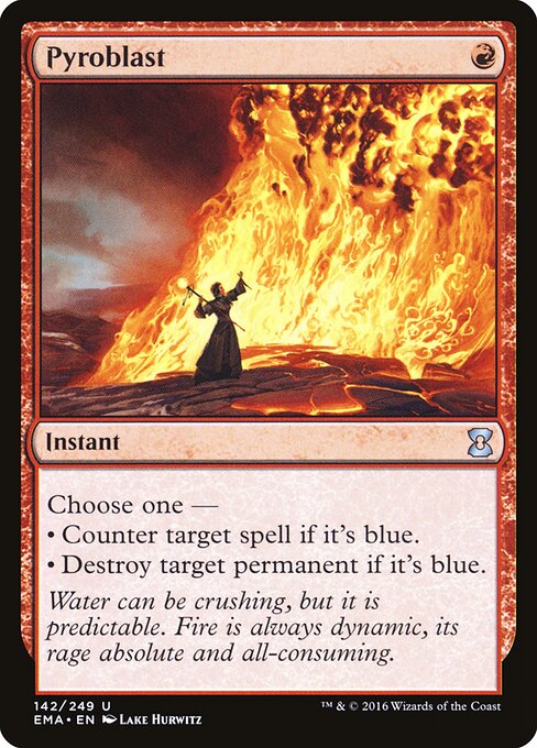 Pyroblast - Eternal Masters Magic card
