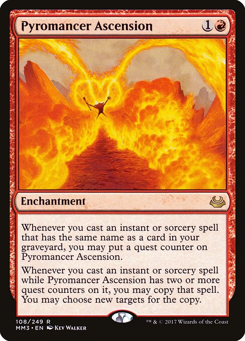 Pyromancer Ascension - Modern Masters 2017 Magic card