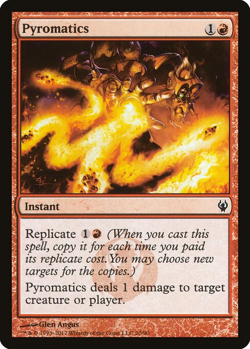 Pyromatics - Duel Decks: Izzet vs. Golgari Magic card