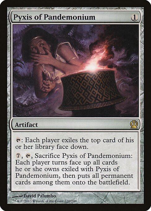 Pyxis of Pandemonium - Theros Magic card