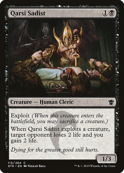 Qarsi Sadist - Dragons of Tarkir Magic card