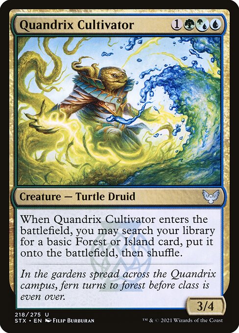 Quandrix Cultivator - Strixhaven: School of Mages Magic card