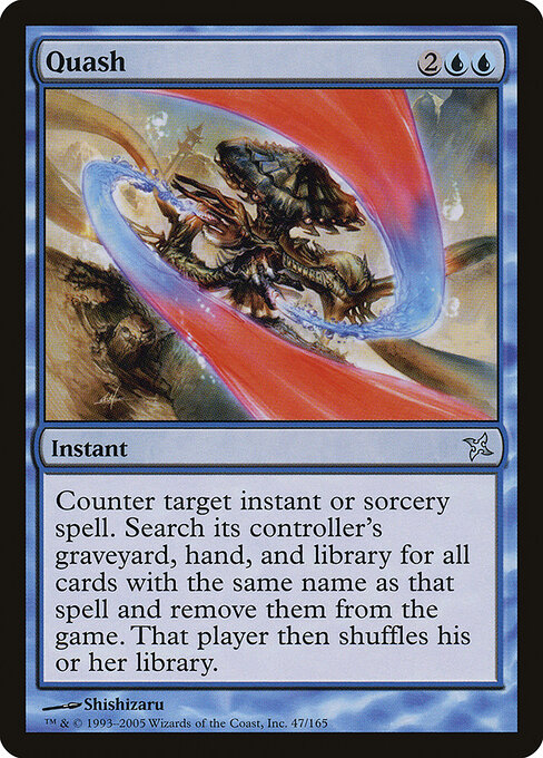 Quash - Betrayers of Kamigawa Magic card