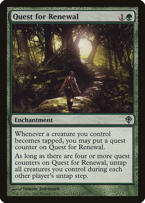Quest for Renewal - Worldwake Magic card