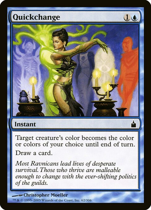 Quickchange - Ravnica: City of Guilds Magic card