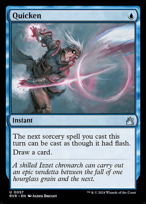 Quicken - Ravnica Remastered Magic card