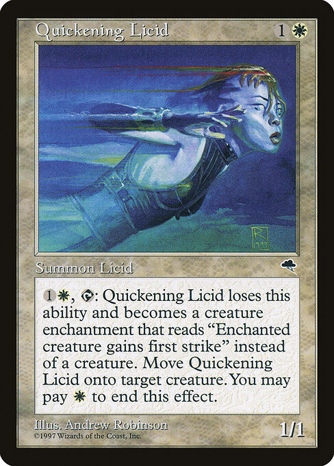 Quickening Licid - Tempest Magic card