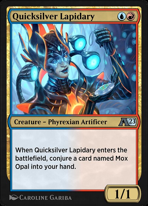 Quicksilver Lapidary - Alchemy: Phyrexia Magic card