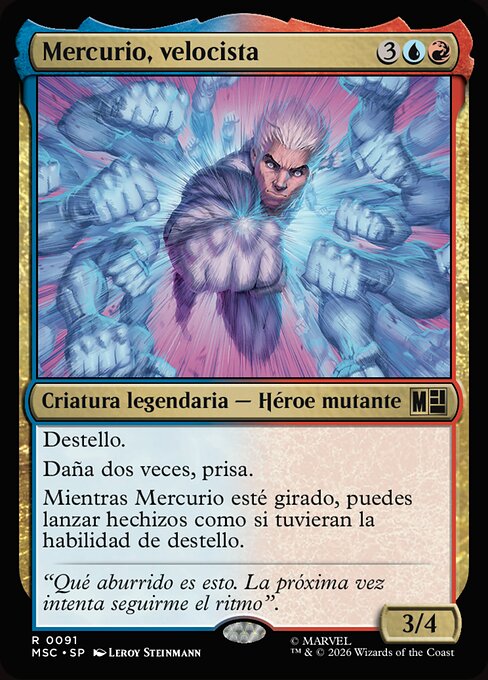 Quicksilver, Speedster