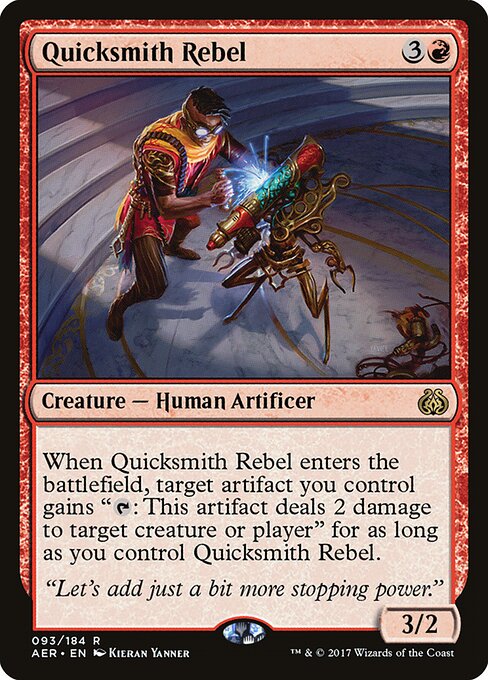 Quicksmith Rebel - Aether Revolt Magic card