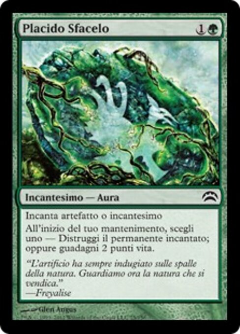 Lent délabrement (Quiet Disrepair) - Planechase 2012 (#75) - Illustrated by Glen Angus - Magic: The Gathering Card