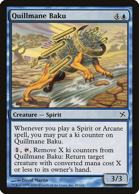 Quillmane Baku - Betrayers of Kamigawa Magic card
