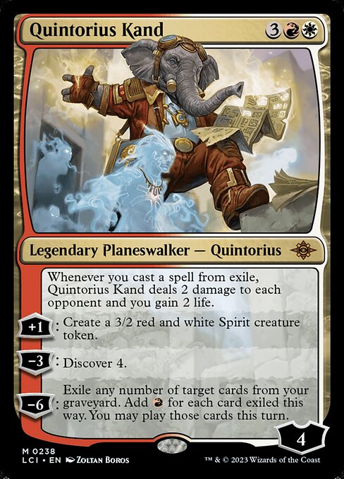 Quintorius Kand - The Lost Caverns of Ixalan Magic card