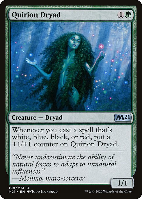 Quirion Dryad - Core Set 2021 Magic card