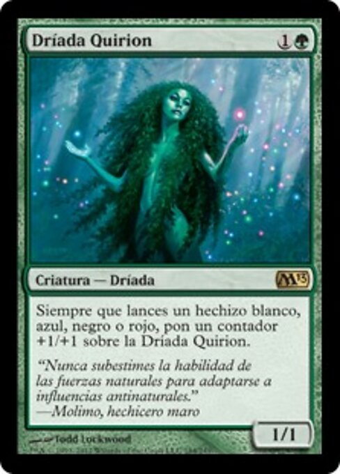 Dríada Quirion (Quirion Dryad) - Tenth Edition (#287) - Illustrated by Todd Lockwood - Magic: The Gathering Card