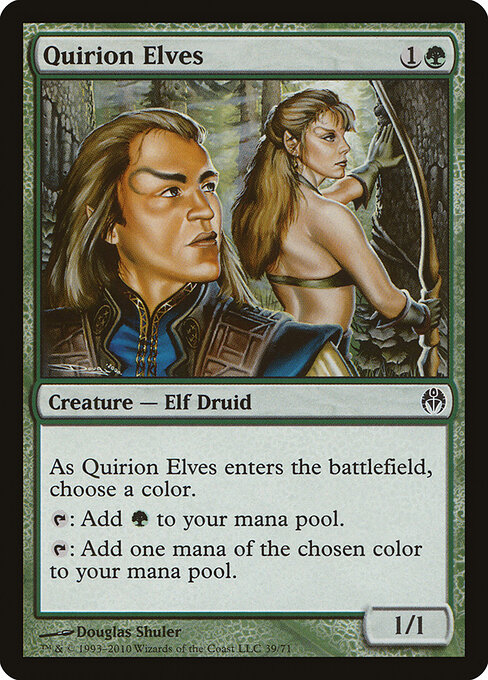 Quirion Elves - Duel Decks: Phyrexia vs. the Coalition Magic card