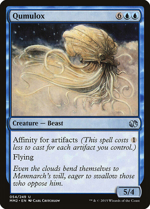 Wolkolyp (Qumulox) - Duel Decks: Elspeth vs. Tezzeret (#59) - Illustrated by Carl Critchlow - Magic: The Gathering Card