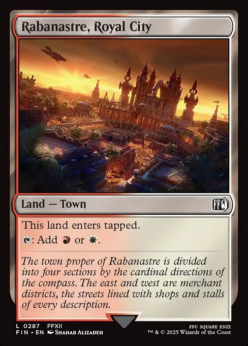 Rabanastre, Royal City - Final Fantasy Magic card