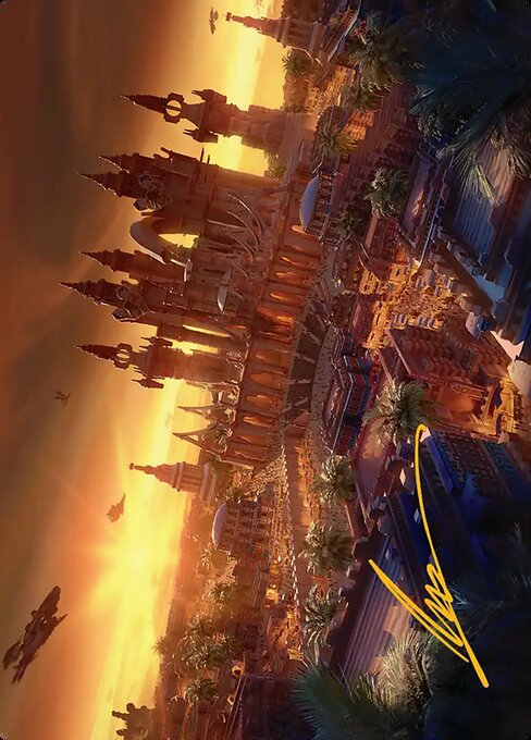 Rabanastre, Royal City // Rabanastre, Royal City - Final Fantasy Art Series (#18) - Illustrated by Shahab Alizadeh - Magic: The Gathering Card
