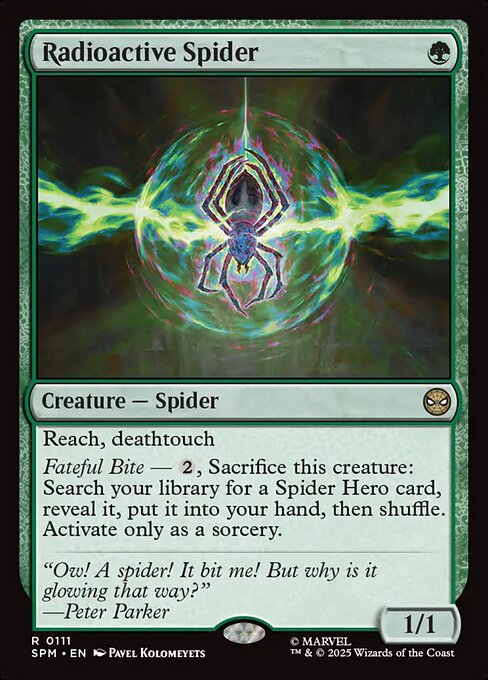 Radioactive Spider - Marvel's Spider-Man Magic card