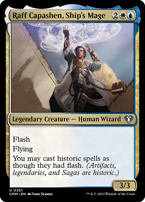 Raff Capashen, Ship's Mage - Commander Masters Magic card