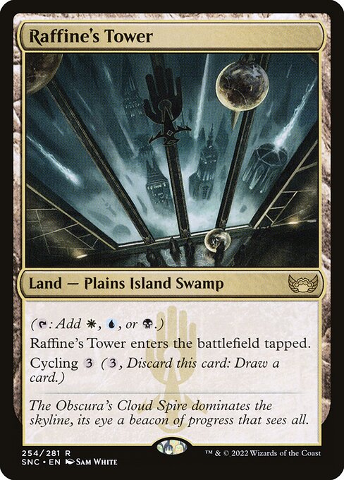 Raffine's Tower - Streets of New Capenna Magic card