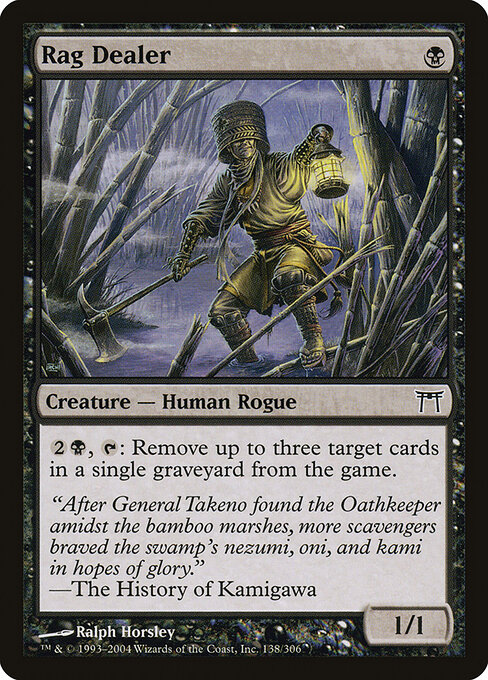Rag Dealer - Champions of Kamigawa Magic card