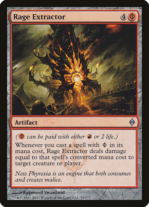 Rage Extractor - New Phyrexia Magic card