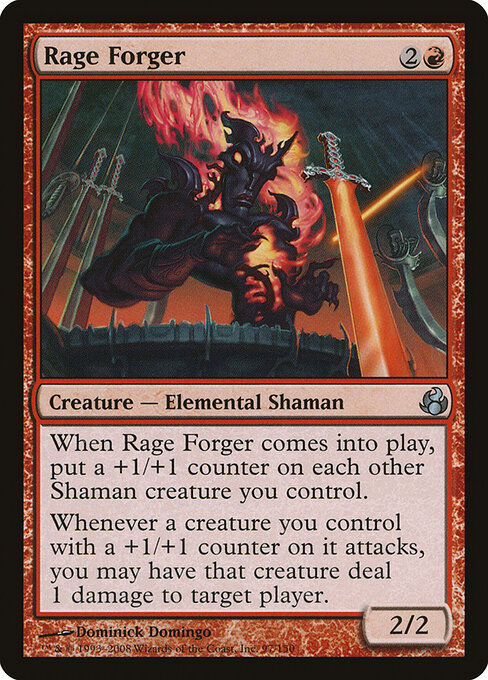 Rage Forger - Morningtide Magic card