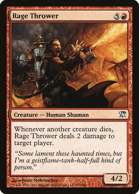 Rage Thrower - Innistrad Magic card