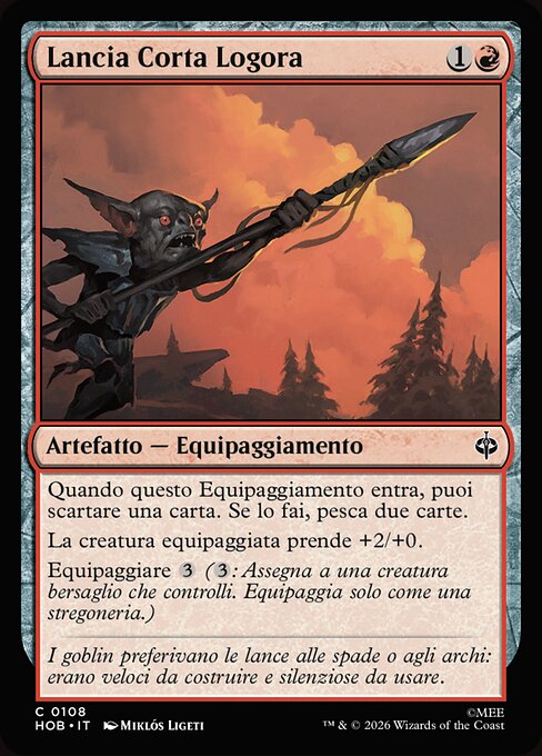 Ragged Short Spear