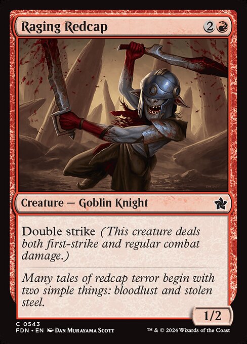 Raging Redcap - Foundations Magic card