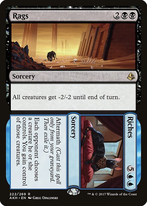 Rags // Riches - Amonkhet Magic card