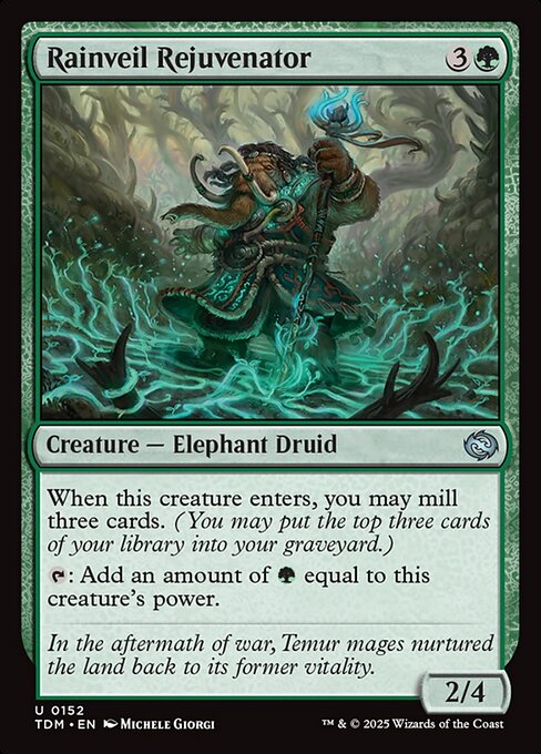 Rainveil Rejuvenator - Tarkir: Dragonstorm Magic card